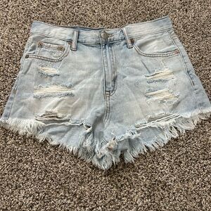 Aeropostale vintage High-Rise Light Wash Short